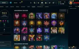 Conta De Lol Criada Em 2013 Full Skins (Valorant Tem Skins)