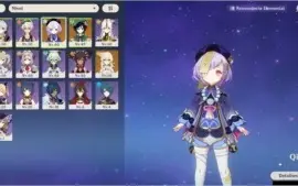 AR 33 - Venti + Qiqi + Bennet c1 + Espada sacrificio
