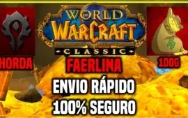 GOLD OURO - WOW CLASSICO - FAERLINA HORDA 100 GOLD