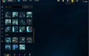 CONTA 109 SKINS + 7 ESPÓLIOS DE SKINS