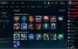 Conta league of legends