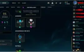 Conta league of legends