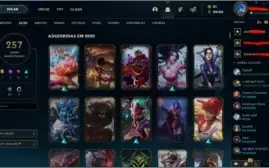 Conta league of legends