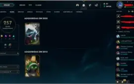 Conta league of legends