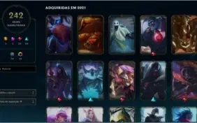 Conta lol pra sair hoje