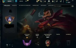 Conta smurf mestre, 50 champs, 69 % winrate mestre.