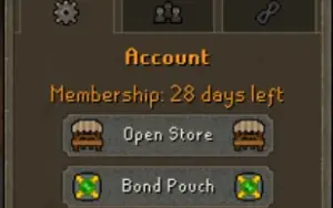 Conta Runescape 80+ smithing com coal bag 28d member