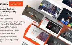 Businesso - Script SaaS PHP para Criação de Sites de Negócio