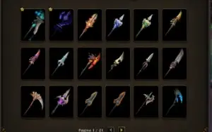 Conta Multiglad PVP com montarias na BAG