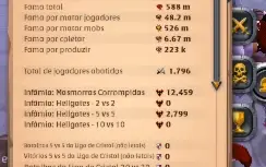 Vendo conta Albion online