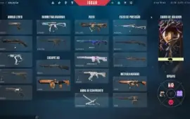 Conta Valorant Katana, Conta Lol 3000R$ Gastos