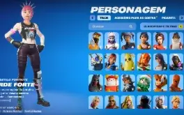 Conta fortnite 118 skins +picaretas +330 emotes 500 vbucks