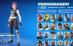 Conta fortnite 118 skins +picaretas +330 emotes 500 vbucks