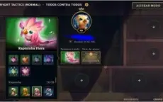 Conta LOL 244 skins, todos os campeões e mascote do TFT