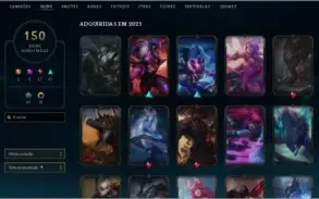 Conta de League of Legends