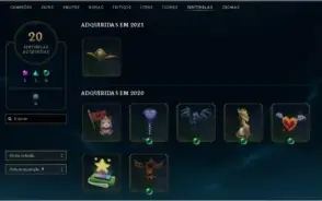 Conta de League of Legends