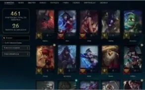 Conta de League of Legends
