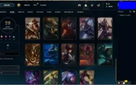 Conta lol Platina 1