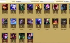 VENDO CONTA NO LOL NA MD10, COM BORDA DE PLATINA