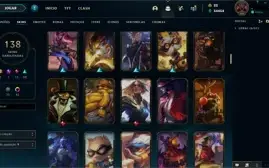 Conta lol - lvl 365 com 138 skins e mais!