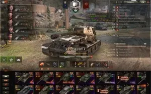 CONTA NO WORLD OF TANKS COM 64 TIER 10 E TUDO PESQUISADO