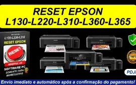 Reset Epson Almofadas com Tinta Cheia - L130-L220-L310-L360