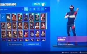 Fortnite +Salve o Mundo+Ikonik+Mais de 40 skins+500 vbucks