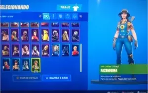 Fortnite +Salve o Mundo+Ikonik+Mais de 40 skins+500 vbucks