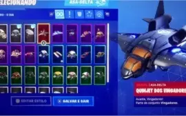 Fortnite +Salve o Mundo+Ikonik+Mais de 40 skins+500 vbucks