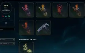 Conta League of Legends Ouro II
