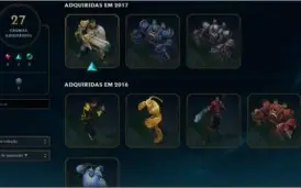 Conta League of Legends Ouro II