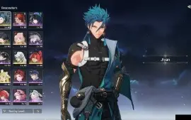 Wuthering Waves lvl 35 < Jiyan + arma / Yinlin >