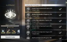 Wuthering Waves lvl 35 < Jiyan + arma / Yinlin >