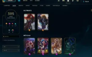 Conta League of Legends