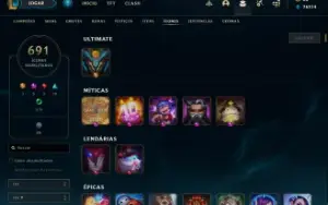 Conta League of Legends