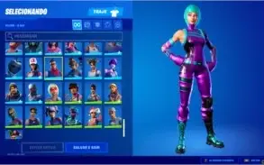 conta de fortnite S3 full, galaxy, minty, wonder, glow.