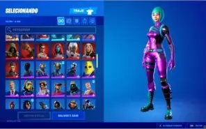 conta de fortnite S3 full, galaxy, minty, wonder, glow.