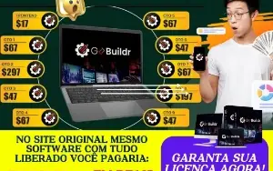 GoBuildr Crie Sites em 60 Segundos Sites, Funis, Loja