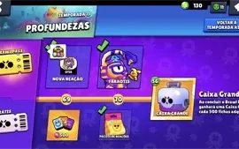 Conta Brawl Stars full e mais de 30 skins