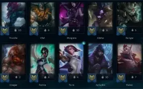 Conta LoL Platina IV Main JG E ADC