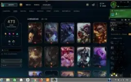CONTA LEAGUE OF LEGENDS - MUITAS SKINS E DINHEIRO GASTO