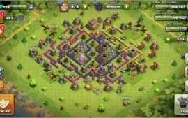 Combo Promoção Clash of Clans CV 8 + Clash Royale NV 8