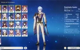Genshin Impact conta américas com Ayato Zhongli Mona e Qiqi