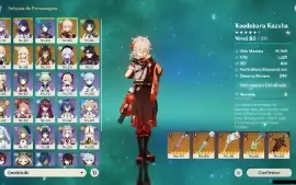 GENSHIN IMPACT - AR55, 13T5, Shogun + Bis, Kazuha + Bis