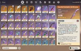 GENSHIN IMPACT - AR55, 13T5, Shogun + Bis, Kazuha + Bis