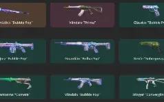 Conta de valorant top // Bubble pop e Vandal Prime 16 skins