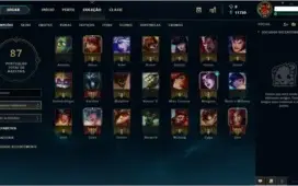 Conta LOL Diamante IV Smurf 2019