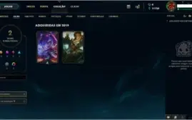 Conta LOL Diamante IV Smurf 2019