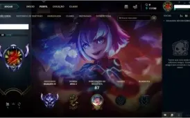 Conta LOL Diamante IV Smurf 2019