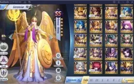 Conta Saint Seiya Awakening Lv 70
